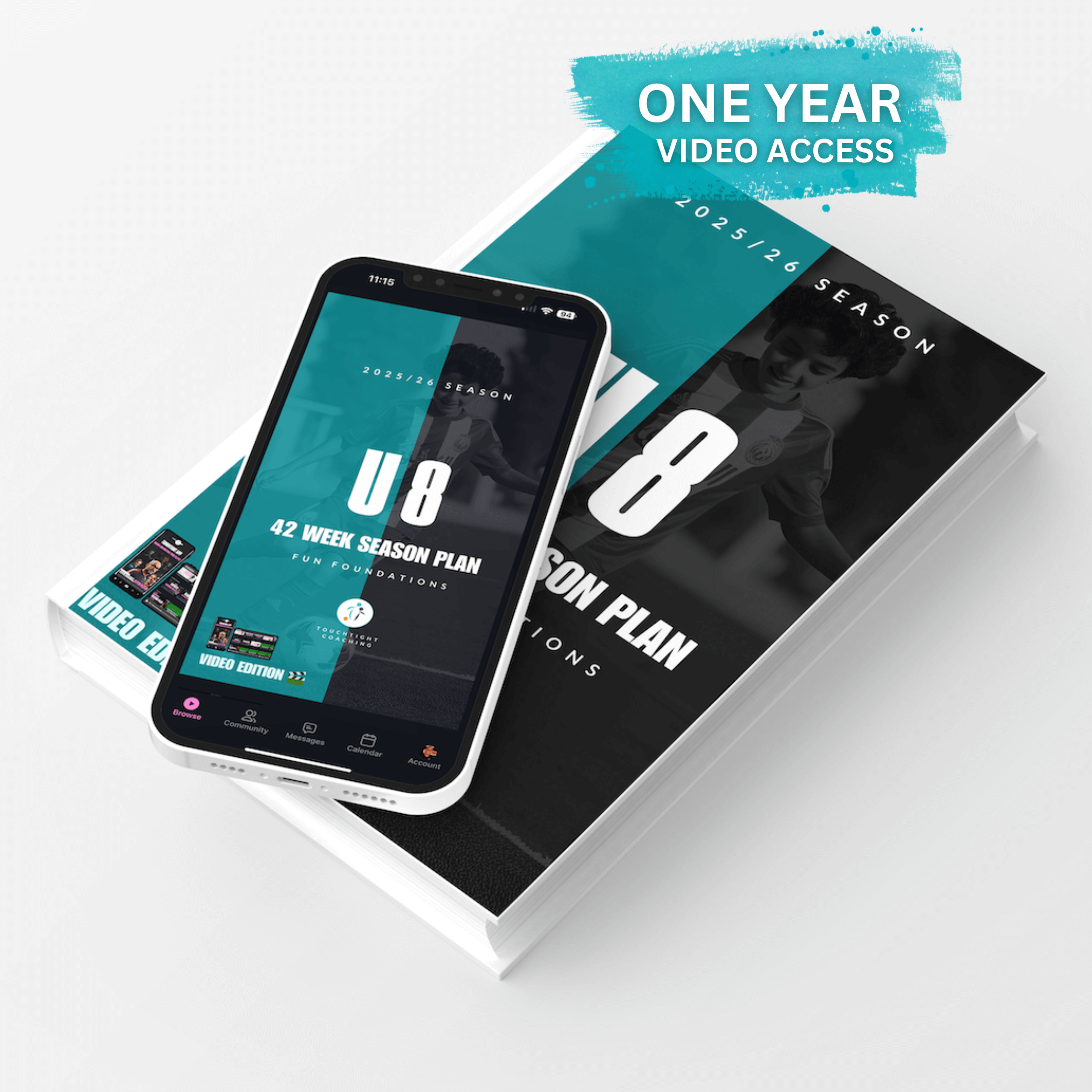 U8 Season Plan (2025/26 Master Edition + 1 Year Video Access)