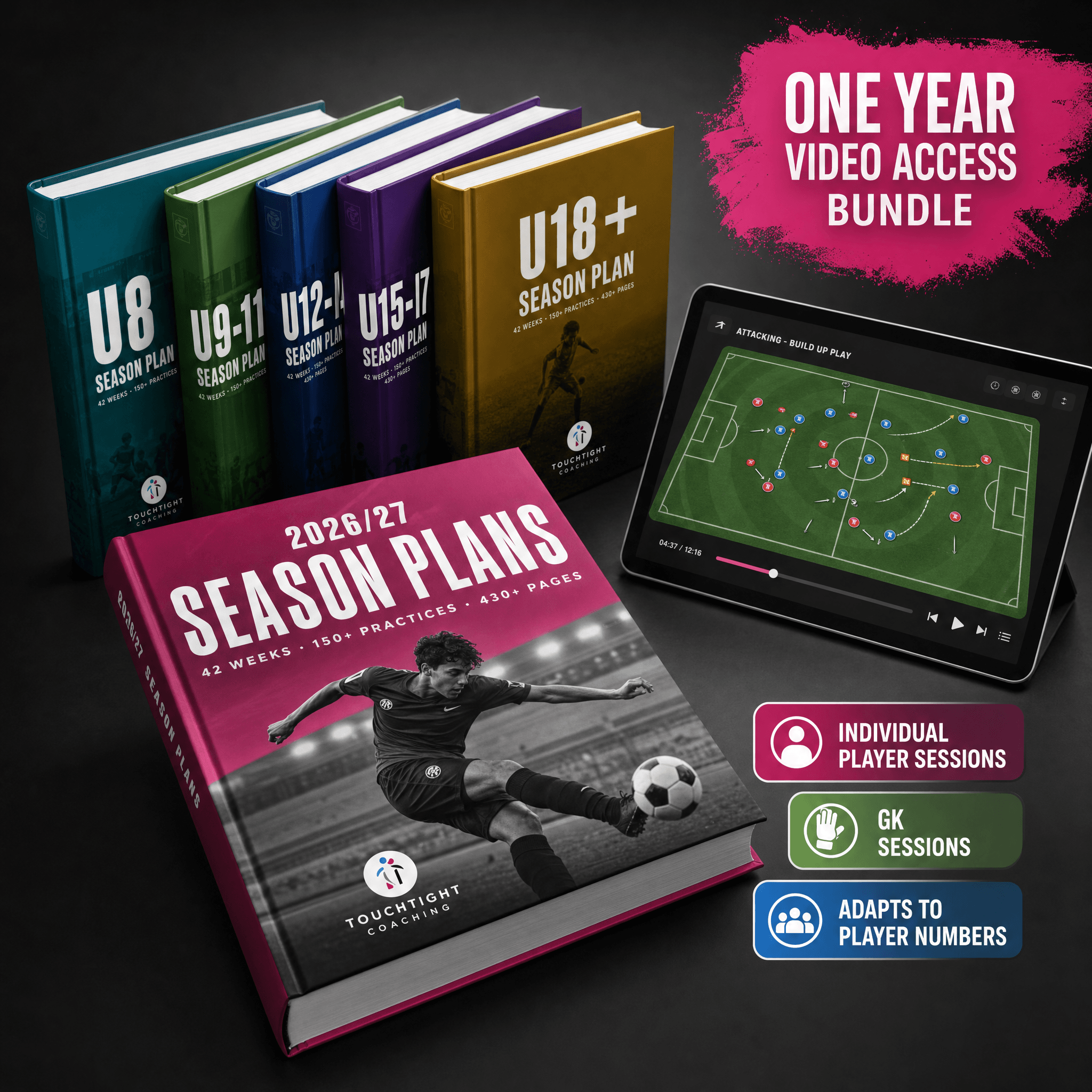 26/27 Season Plan Coaching Bundle (+ 1 Year Video Access)