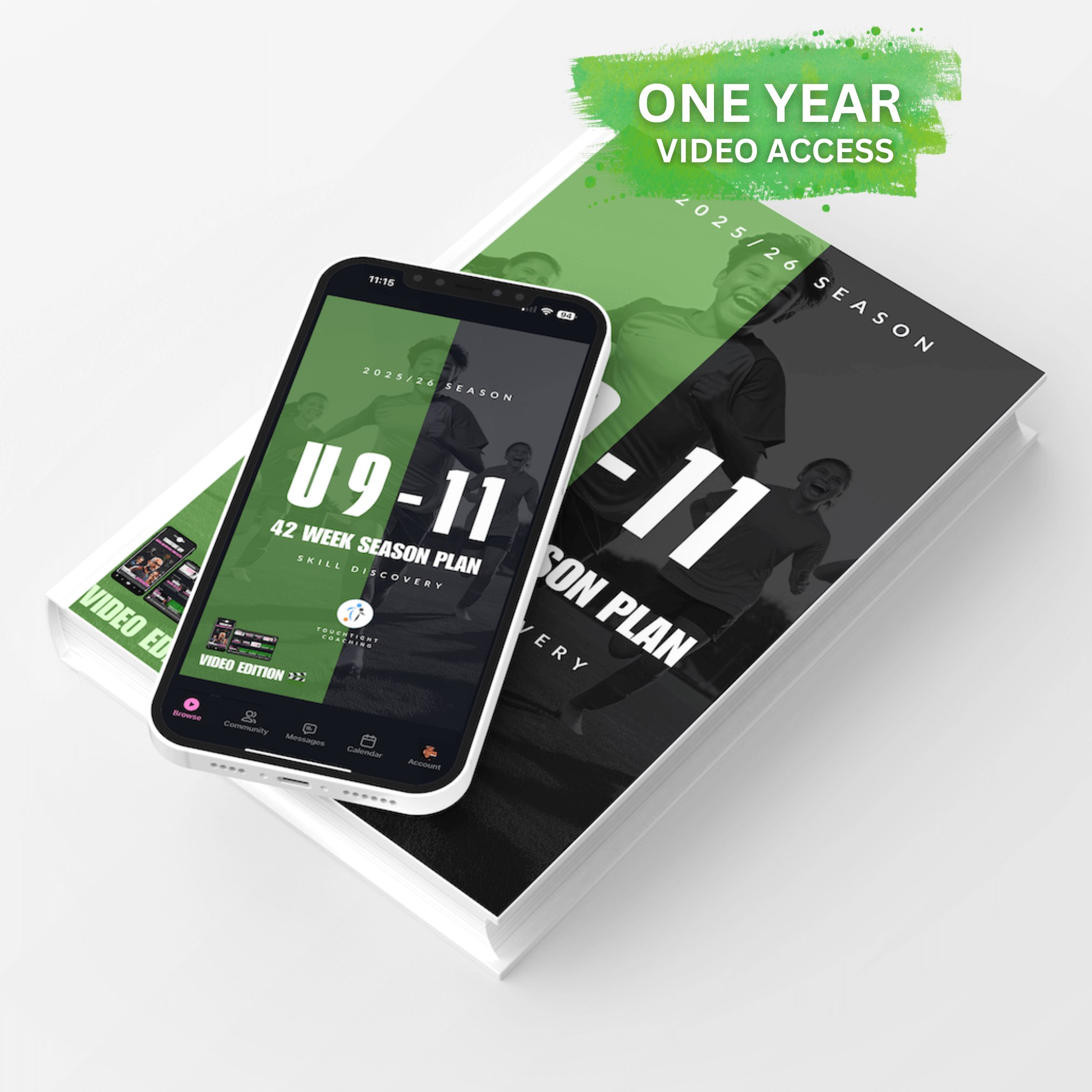 U9-U11 Season Plan (2025/26 Master Edition + 1 Year Video Access)