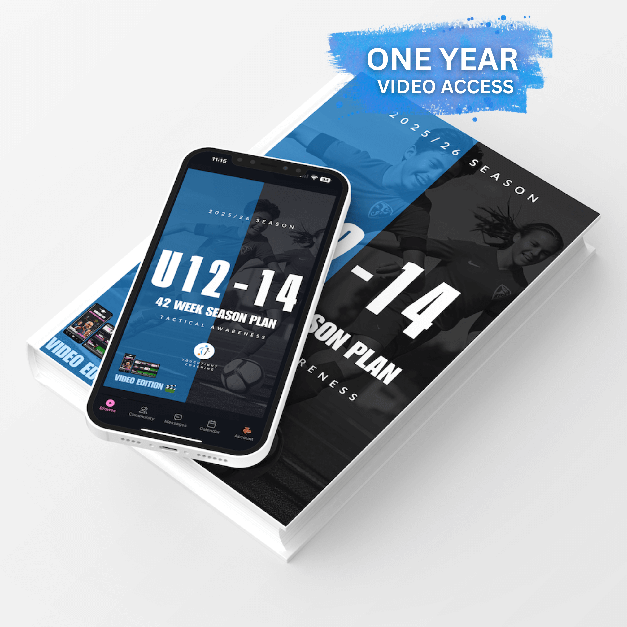 U12-U14 Season Plan (2025/26 Master Edition + 1 Year Video Access)