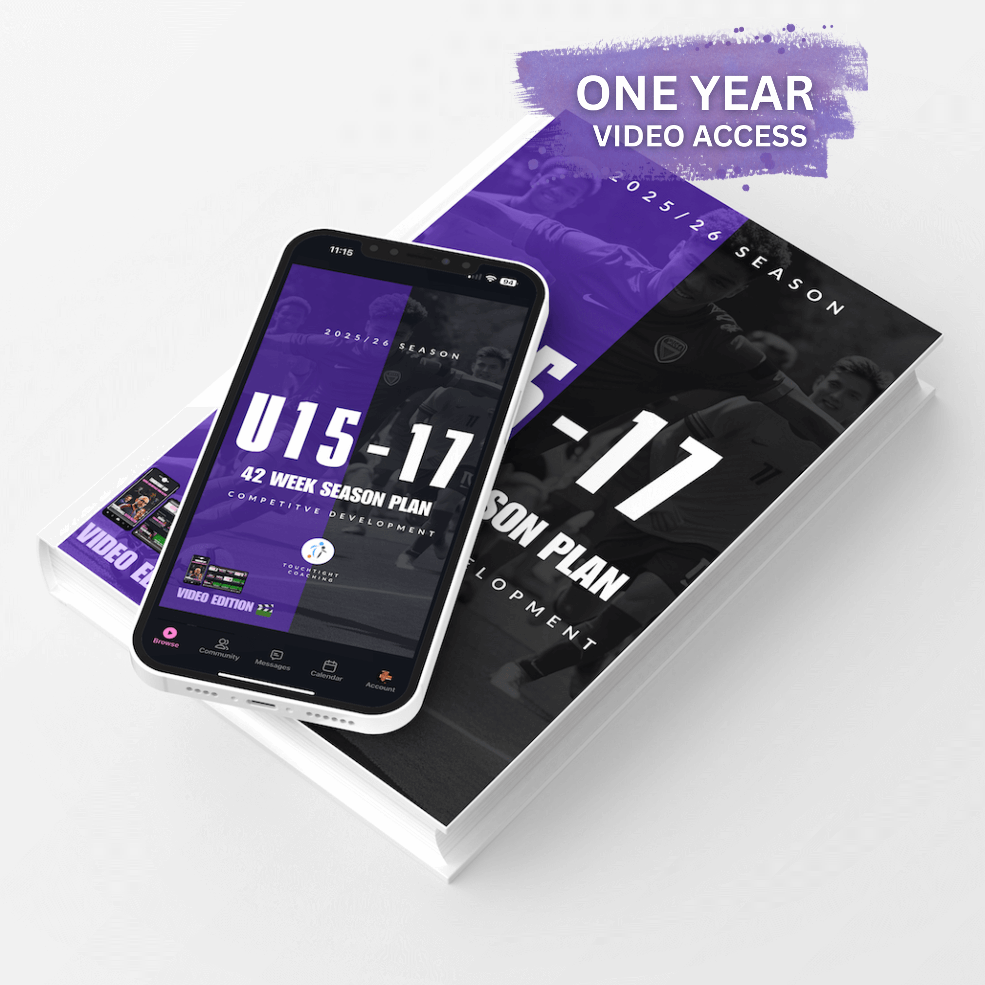 U15-U17 Season Plan (2025/26 Master Edition + 1 Year Video Access)