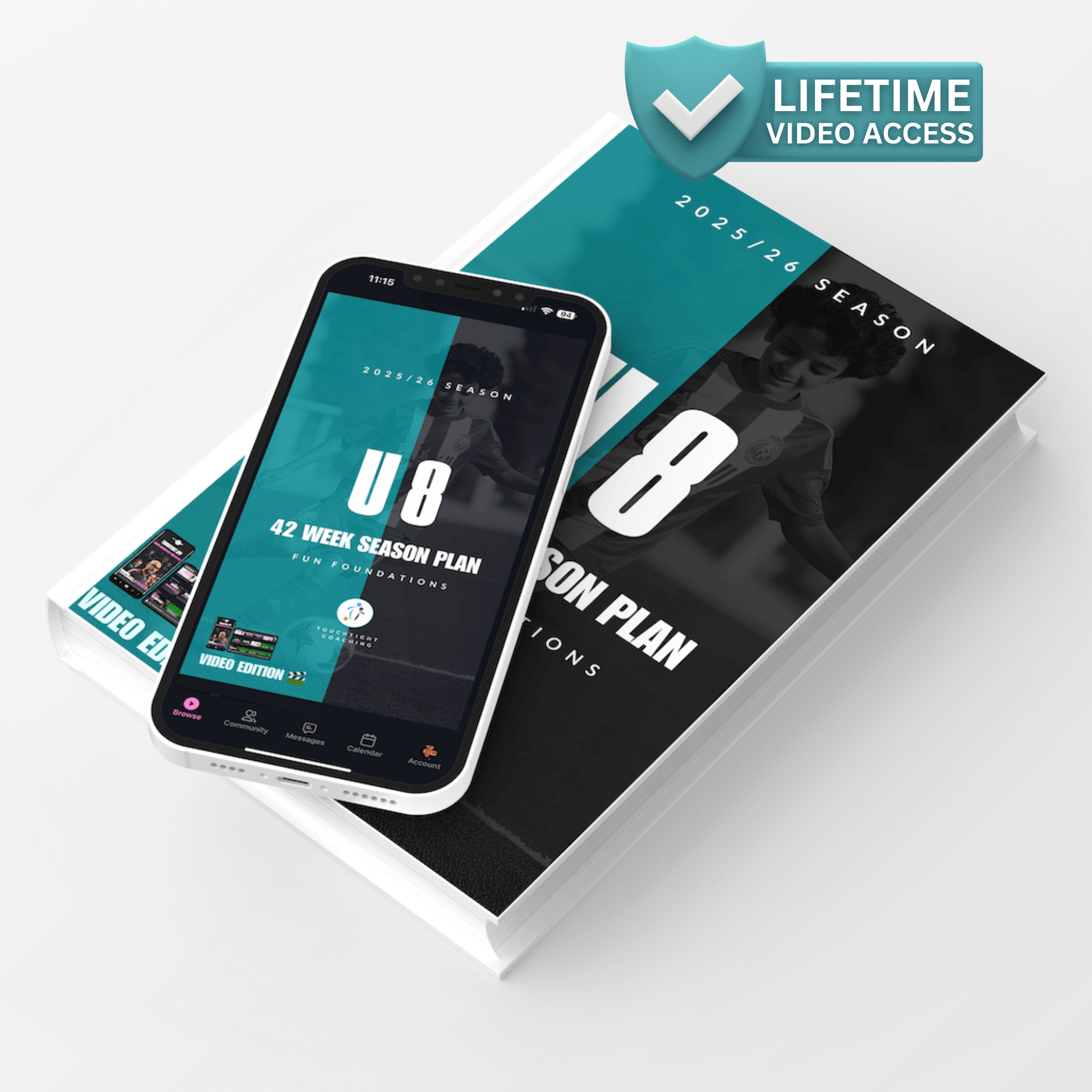 U8 Season Plan (2025/26 Master Edition + Lifetime Video Access)