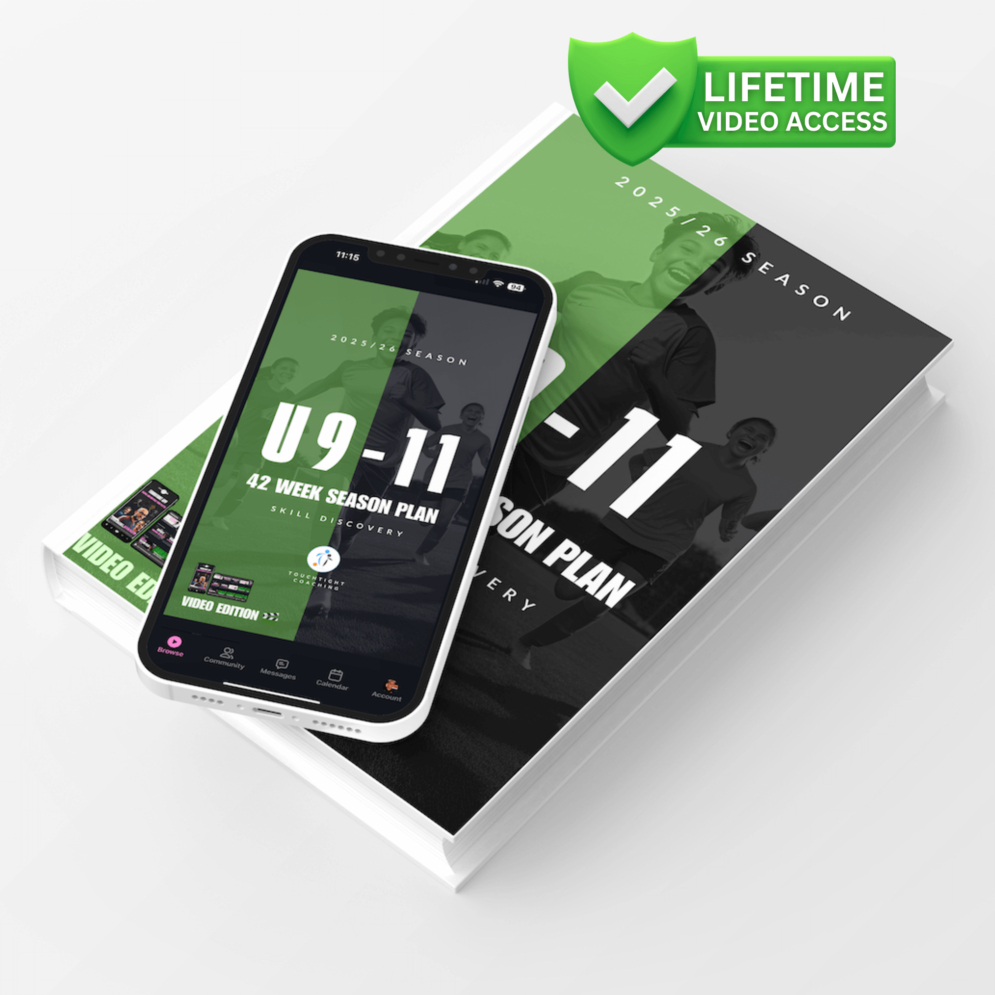 U9-U11 Season Plan (2025/26 Master Edition + Lifetime Video Access)