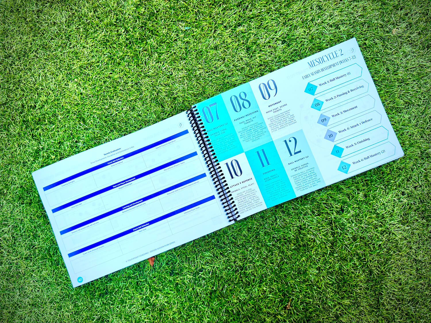 U8 Season Plan – Physical Book