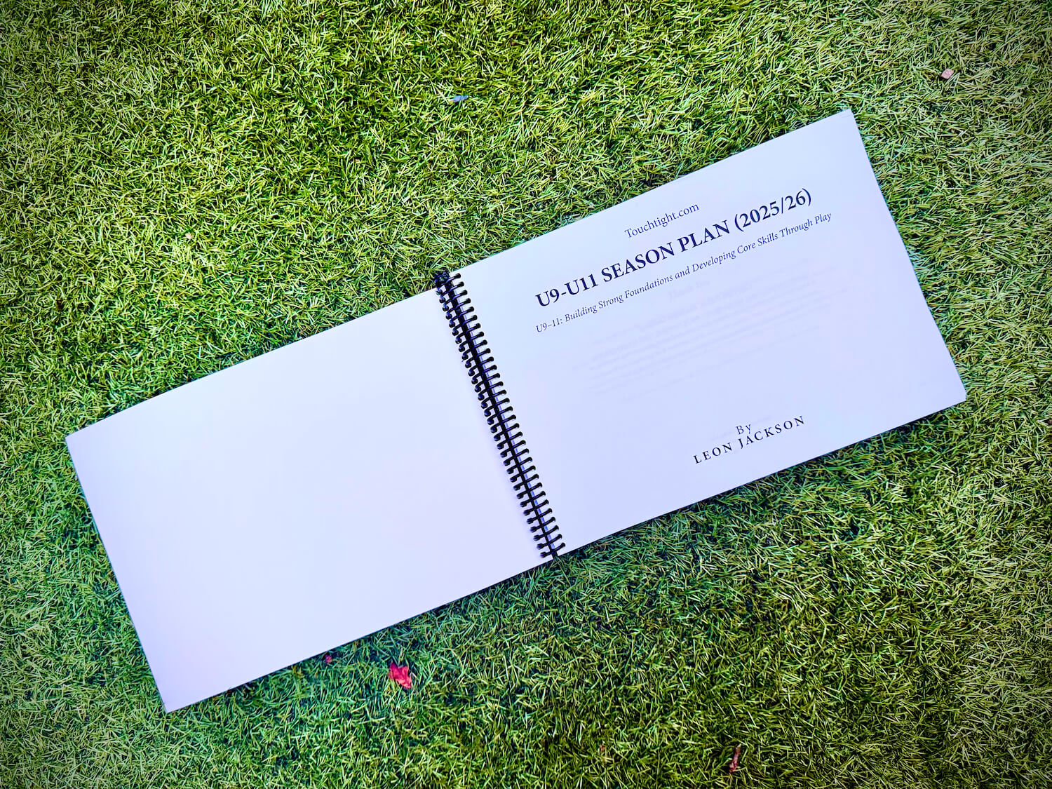 U9-11 Season Plan – Physical Book