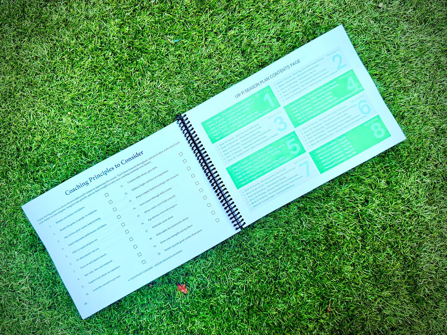 U9-11 Season Plan – Physical Book