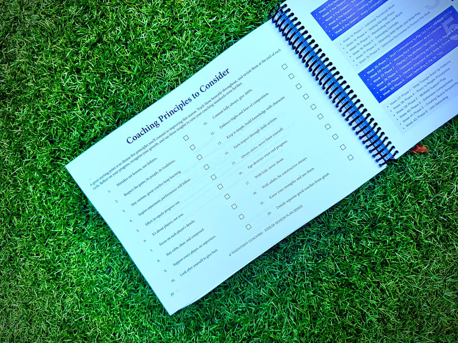U15-17 Season Plan – Physical Book