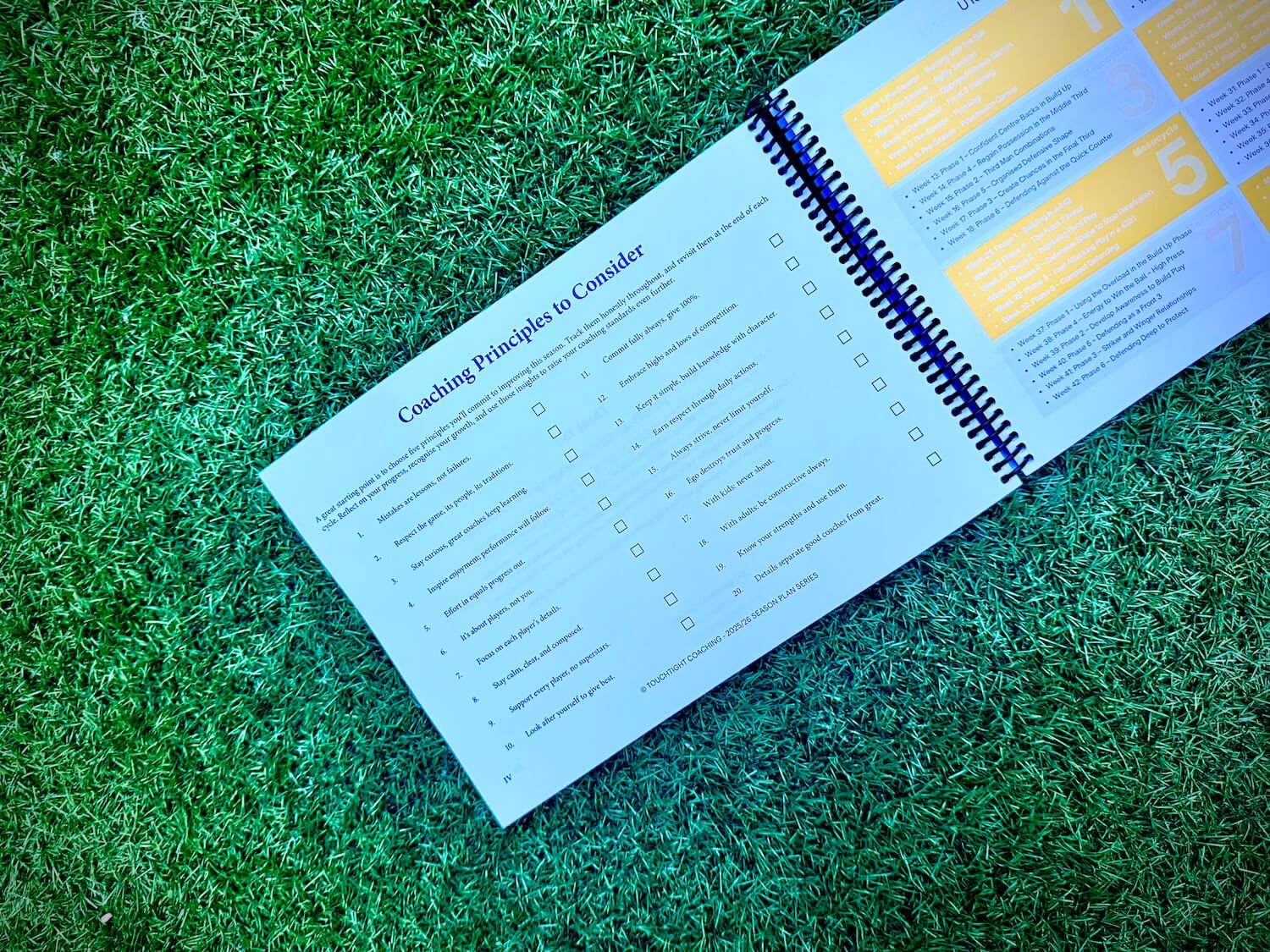 U18+ Season Plan – Physical Book