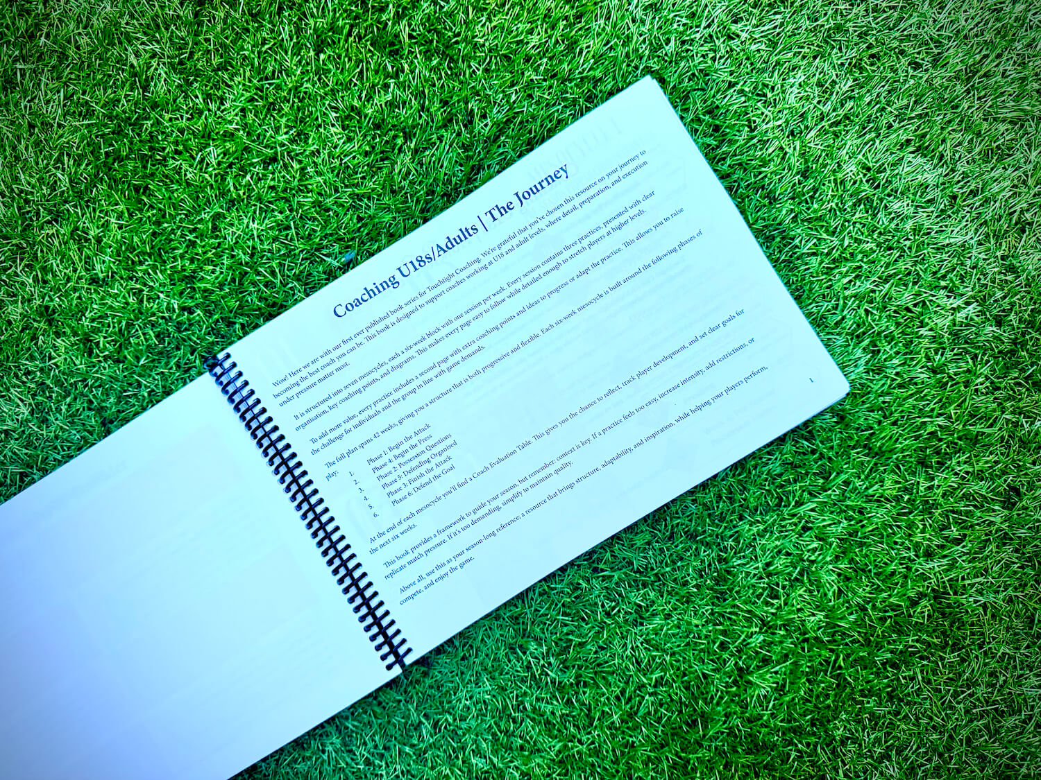 U18+ Season Plan – Physical Book