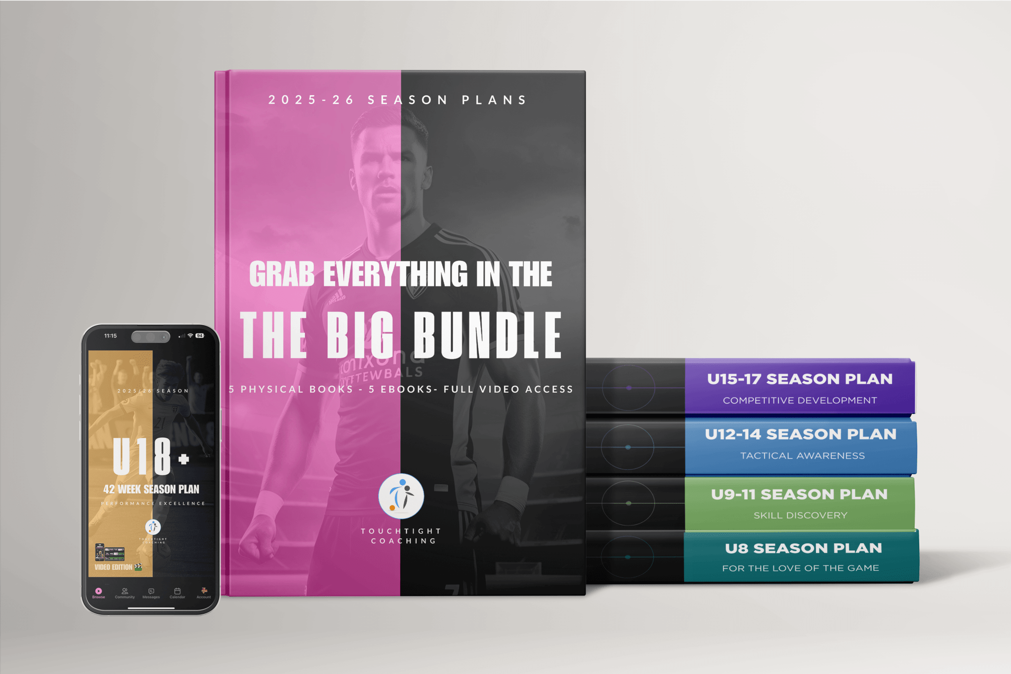 The Big 2025-26 Season Plan Coaching Bundle - 1 Year Video!