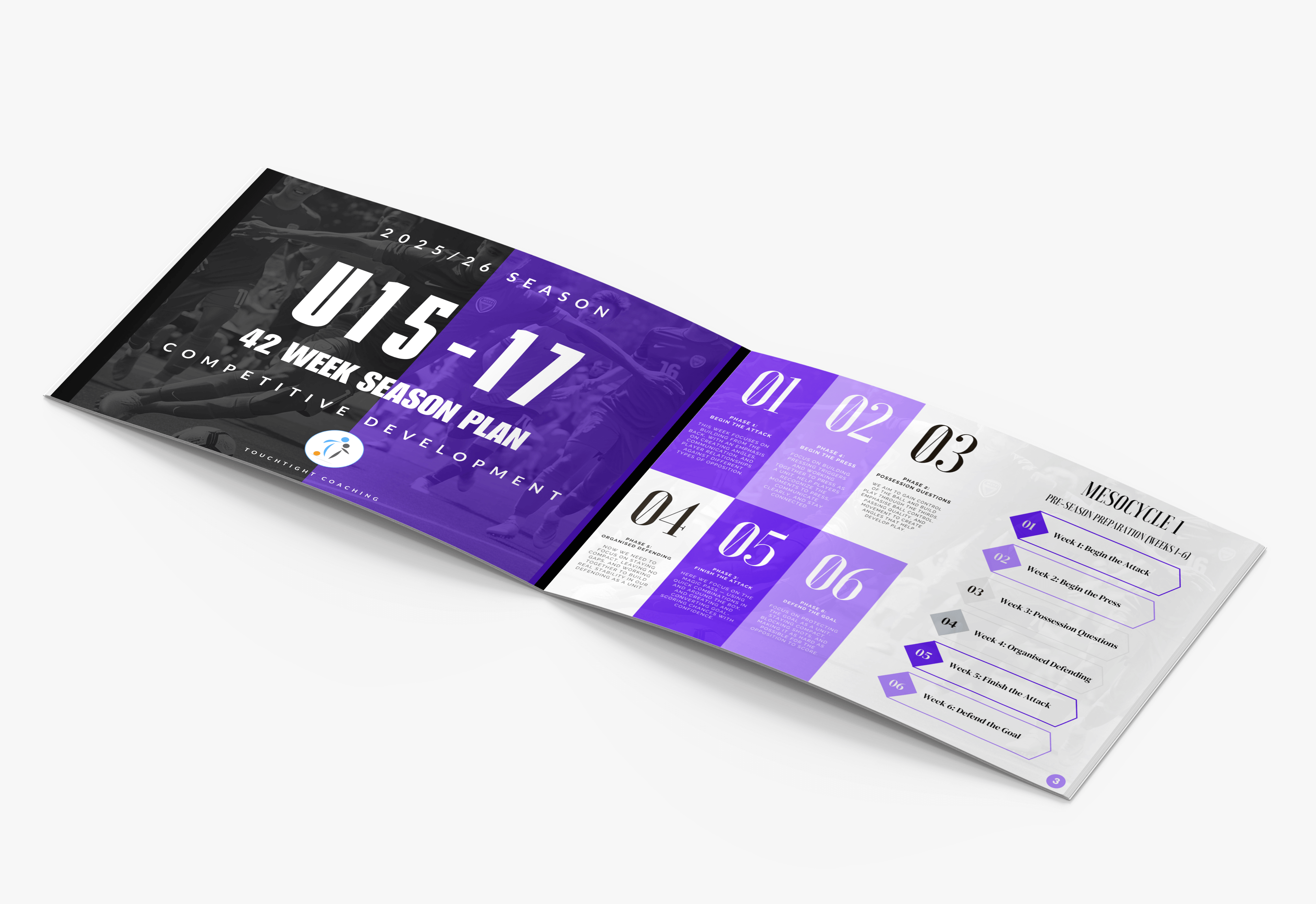 U15-17 Season Plan – Physical Book (Pre-Order)