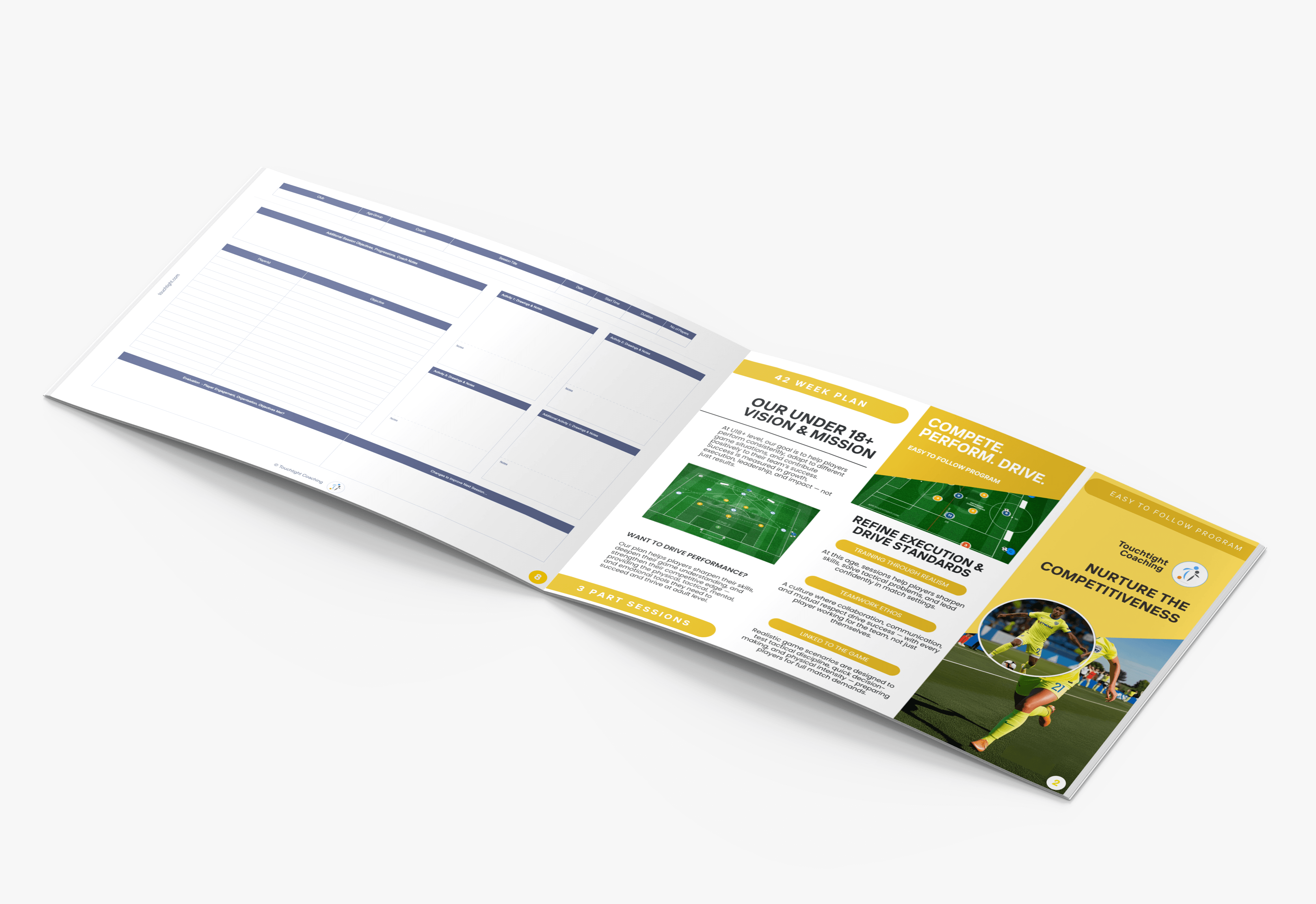 U18+ Season Plan – Physical Book (Pre-Order)