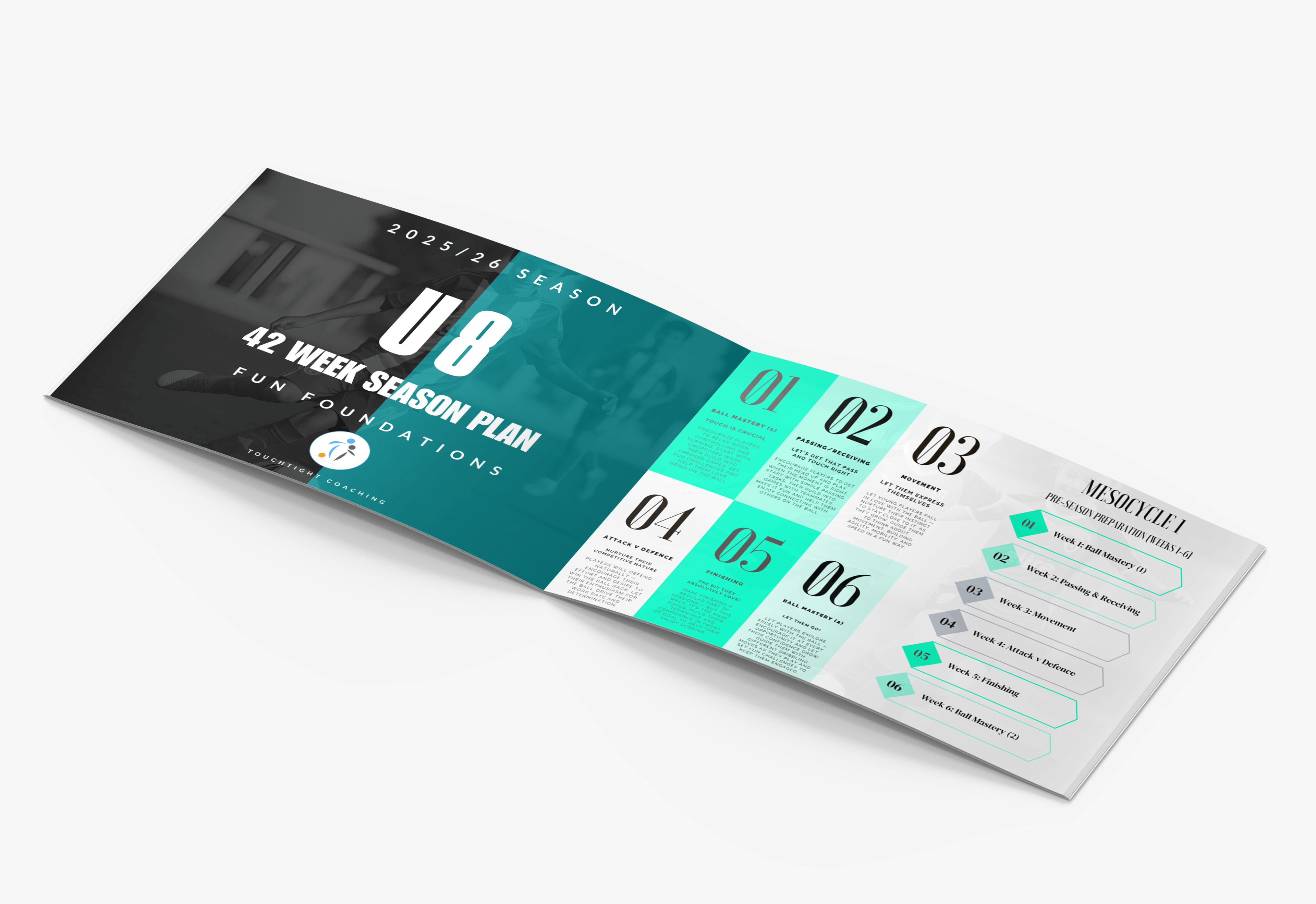 U8 Season Plan – Physical Book (Pre-Order)