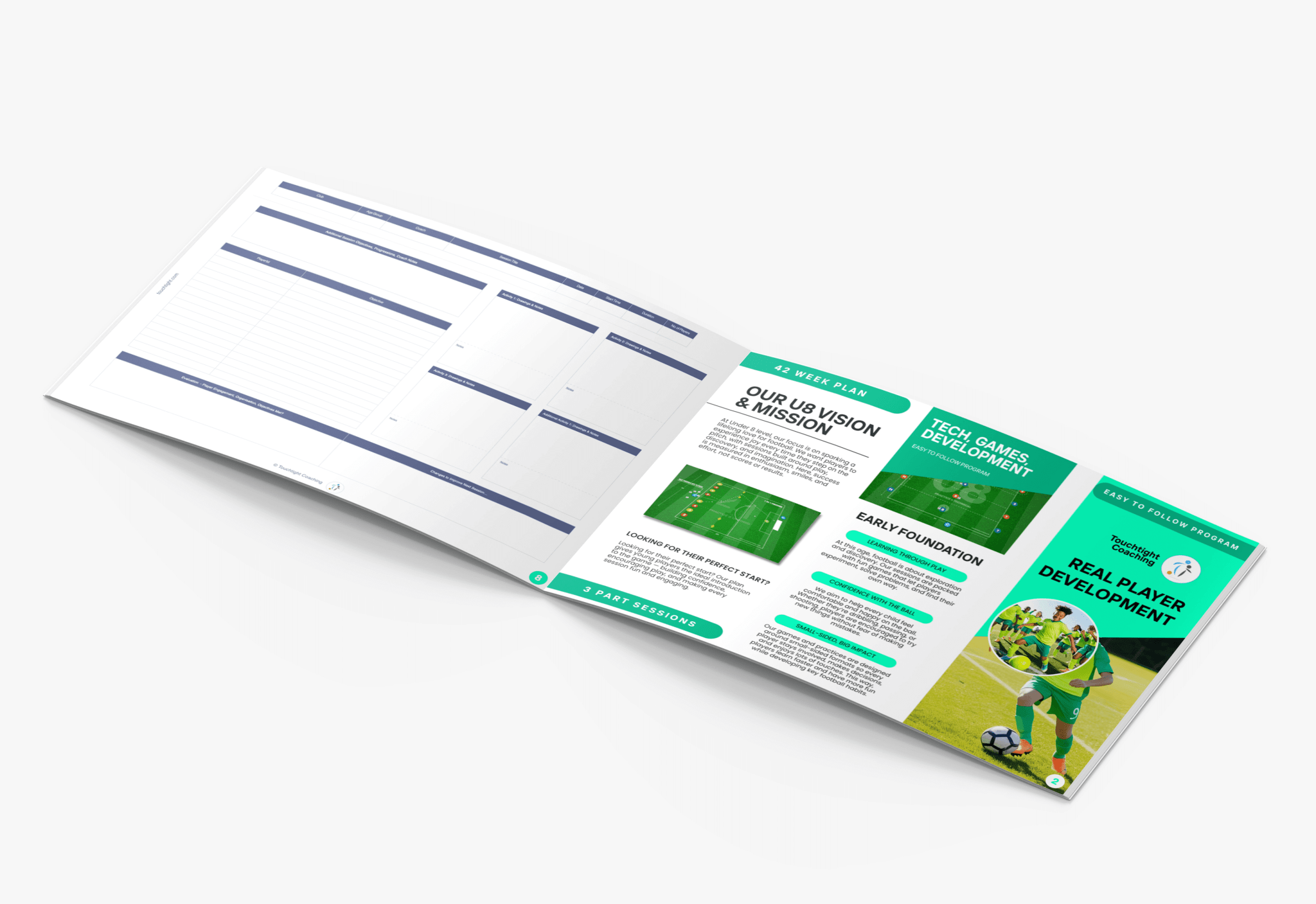 U8 Season Plan – Physical Book