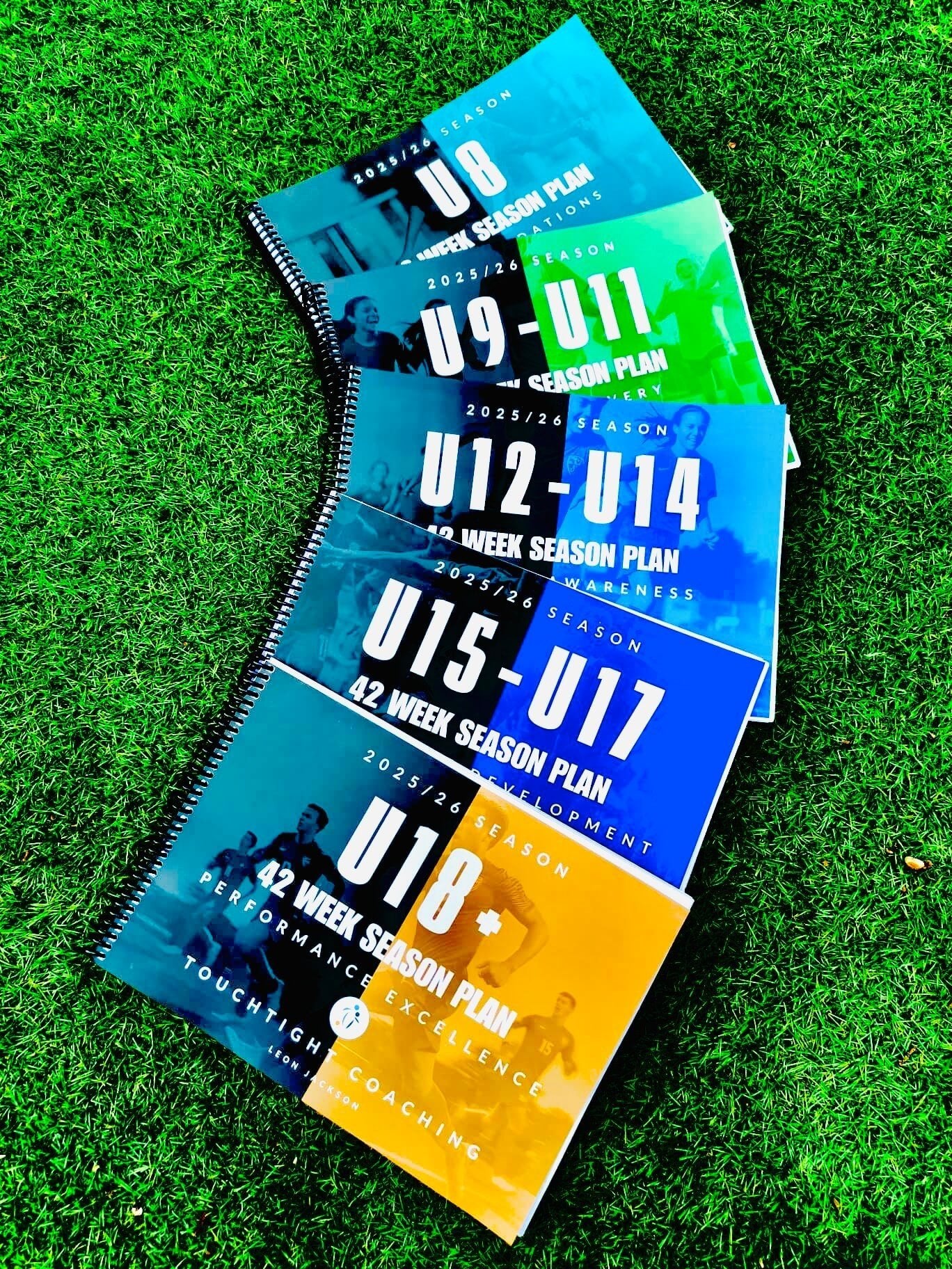 Football Coaching 5-Book Bundle – 25/26 Season Plans (Physical Edition)