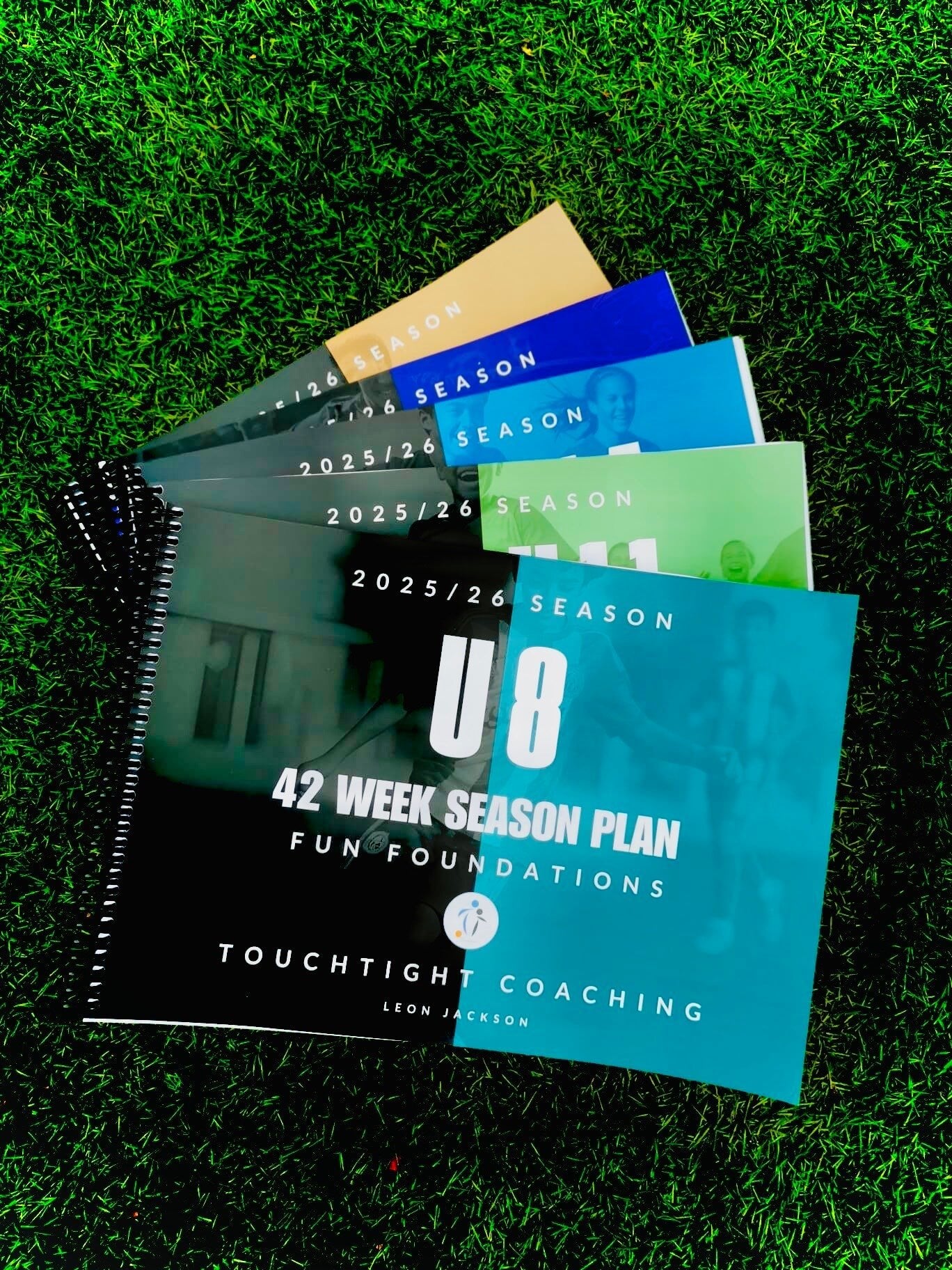 Football Coaching 5-Book Bundle – 25/26 Season Plans (Physical Edition)