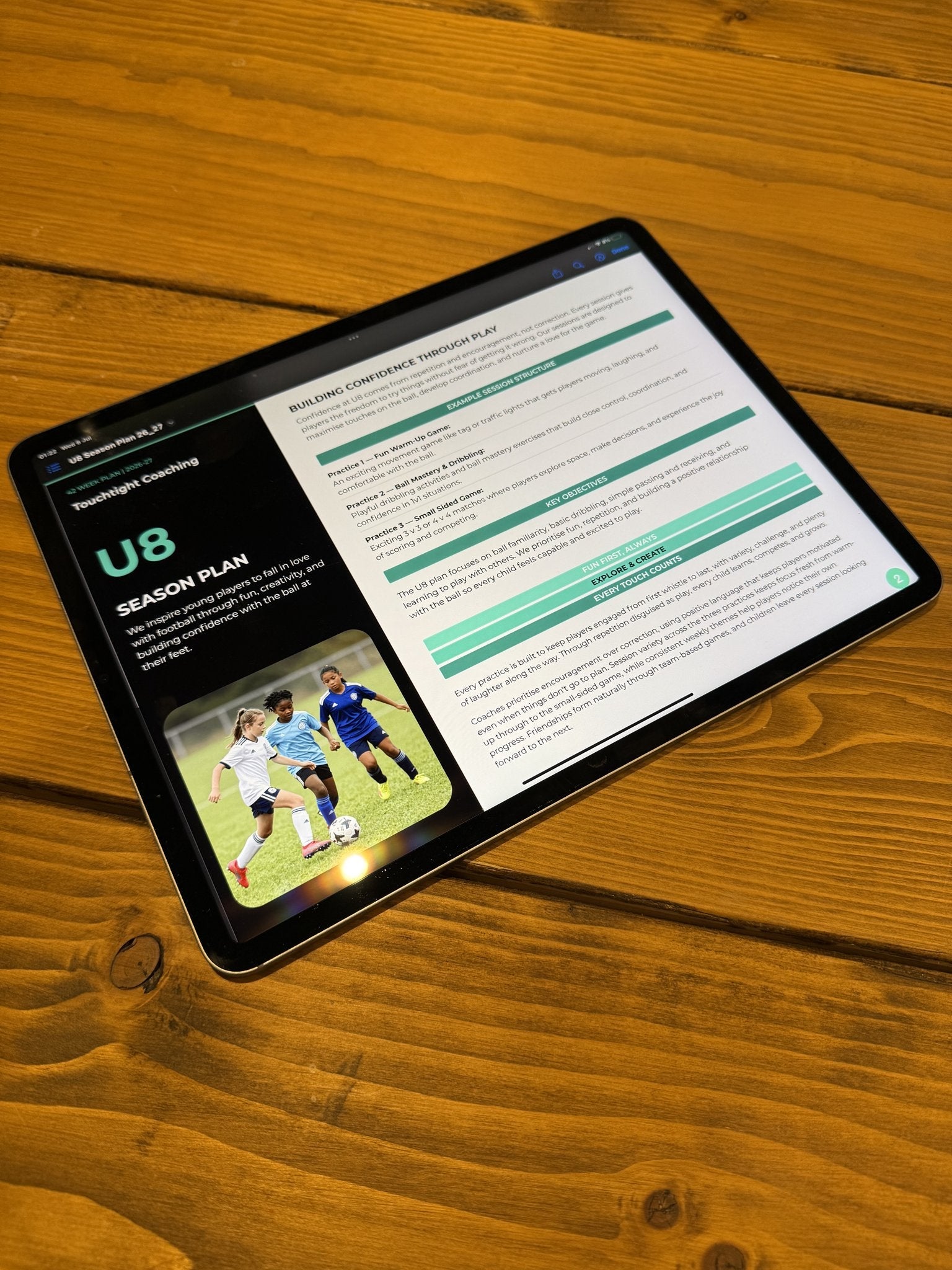 U8 Season Plan (2026/27 Master Edition + 1 Year Video Access)