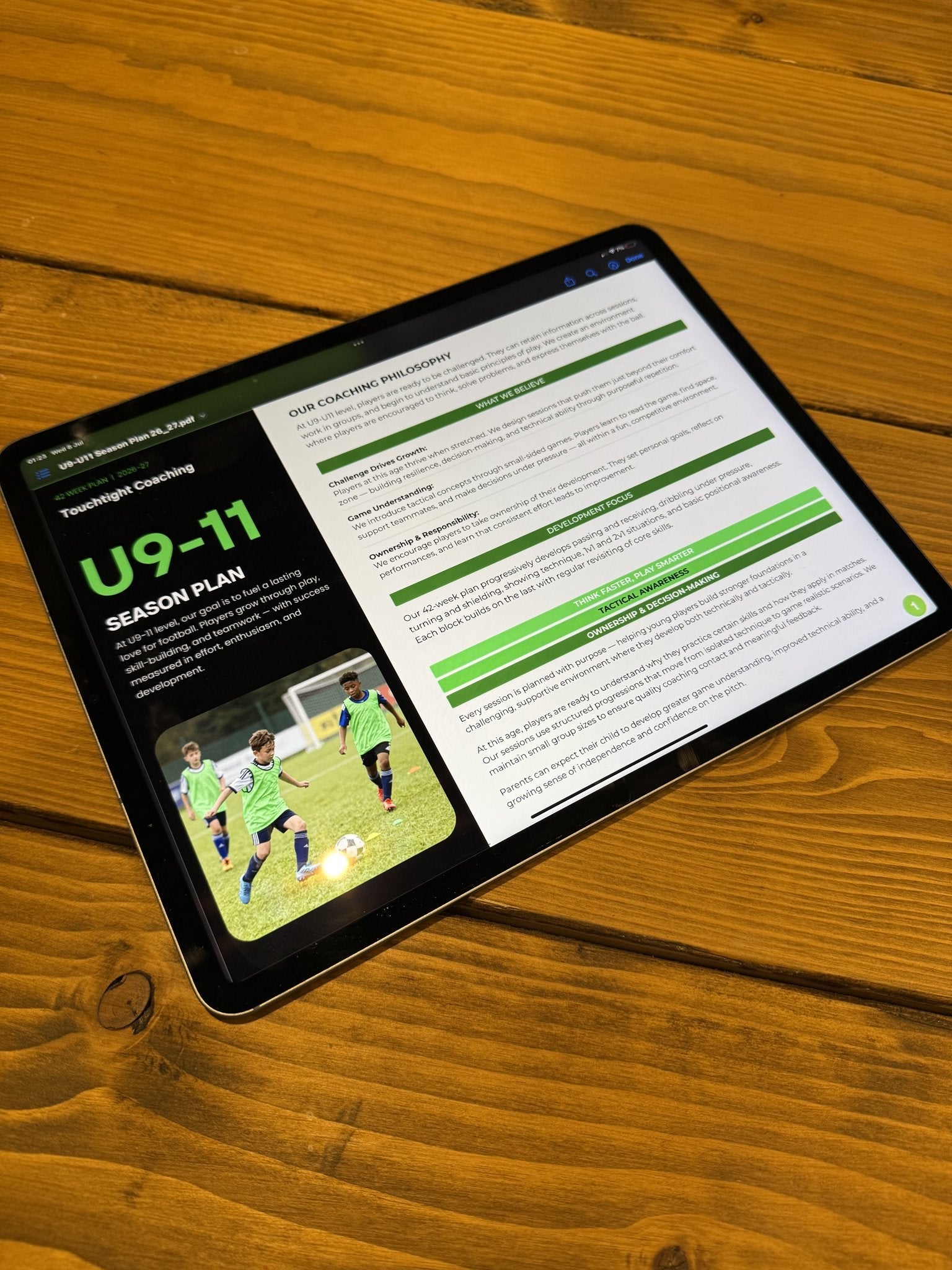 U9-11 Season Plan (2026/27 Master Edition + 1 Year Video Access)