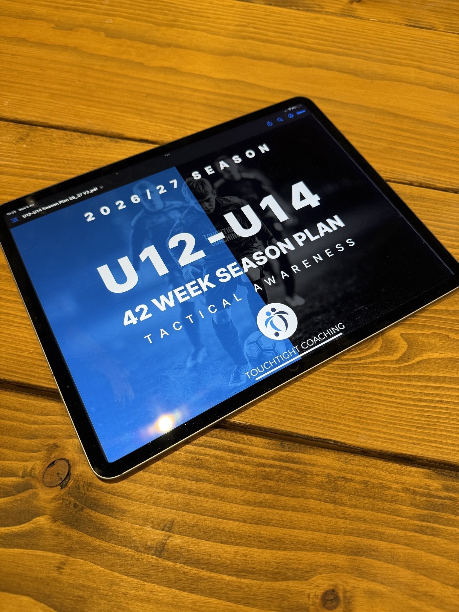 U12-14 Season Plan (2026/27 Master Edition + Lifetime Video Access)