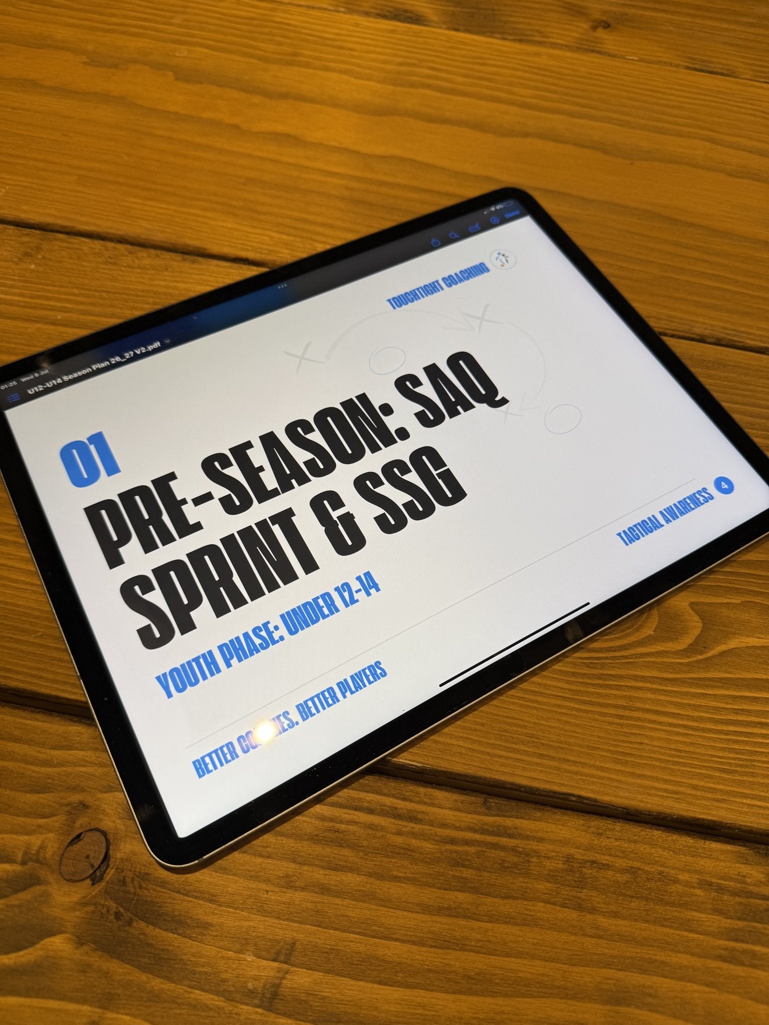 U12-14 Season Plan (2026/27 Master Edition + 1 Year Video Access)