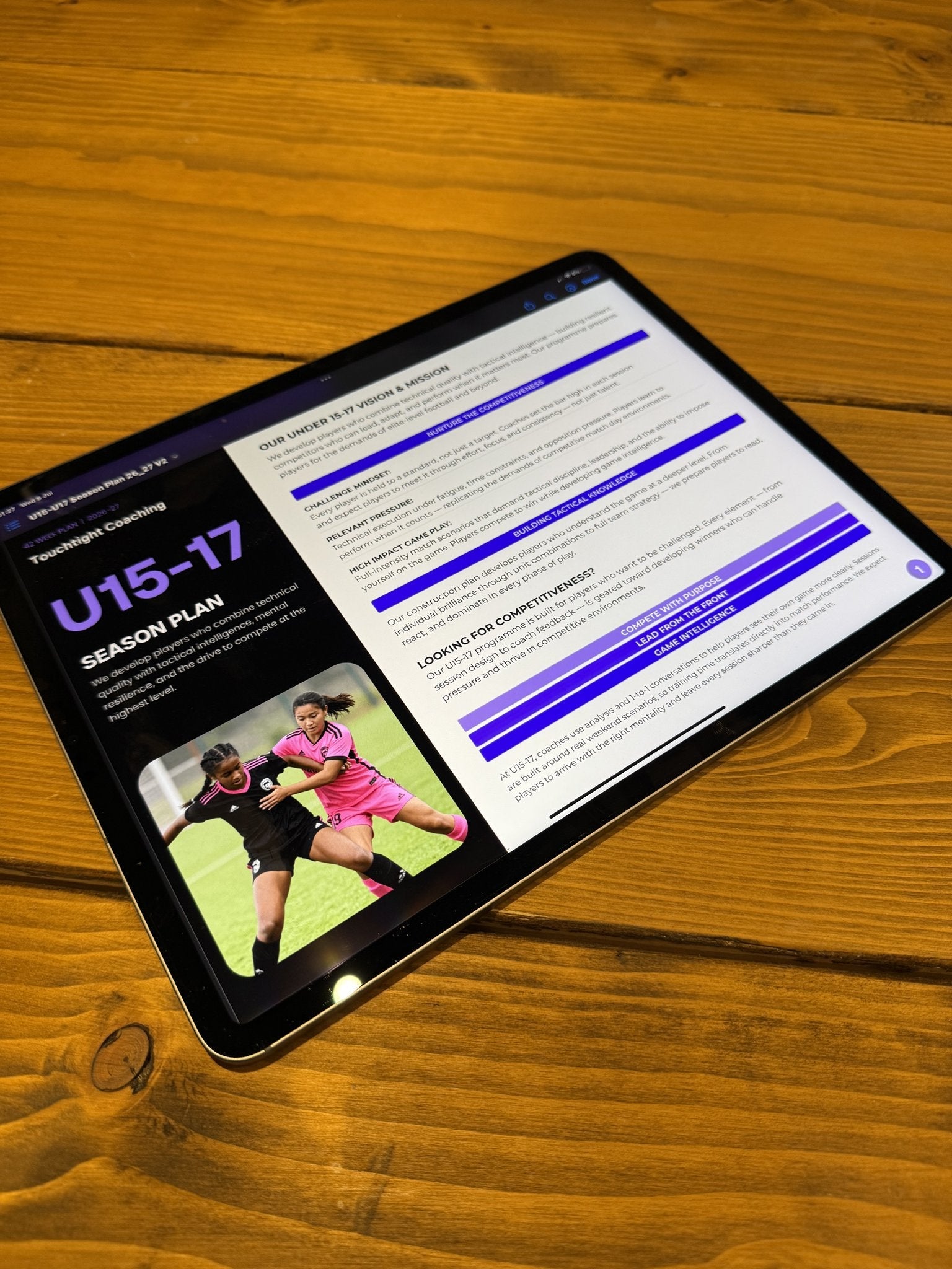 U15-17 Season Plan (2026/27 Master Edition + Lifetime Video Access)